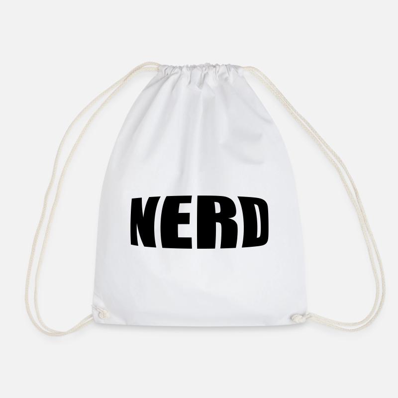NERD - Turnbeutel - Weiß