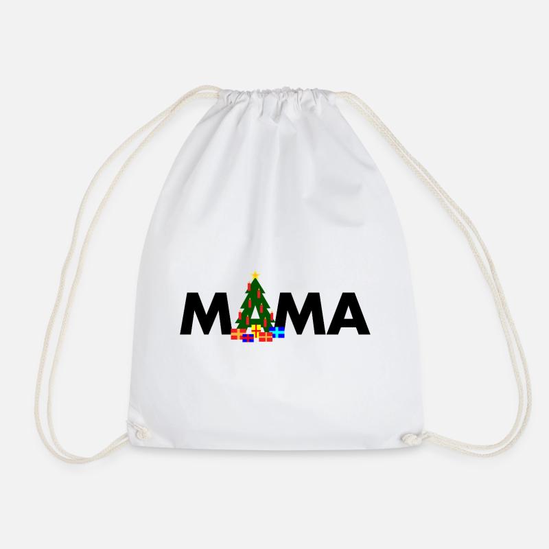 Mama Weihnachtsbaum - Turnbeutel - Weiß