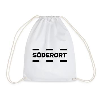 Söderort - Stockholm - Drawstring Bag - white - Front