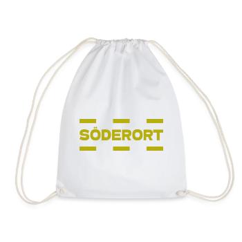 Söderort - Stockholm - Drawstring Bag - white - Front