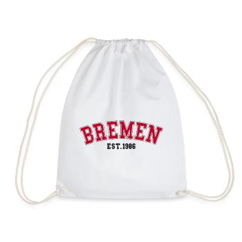 Brême Fondée en 1986 - Sac de sport léger - blanc - Devant