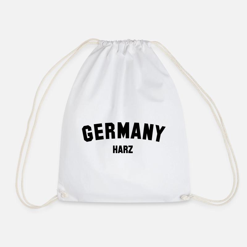 HARZ Germany - Deutschland - Turnbeutel - Weiß
