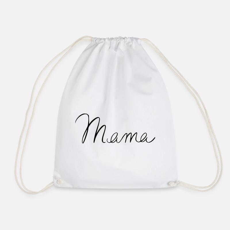 Mama - Turnbeutel - Weiß