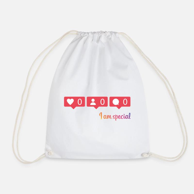 likes - Turnbeutel - Weiß