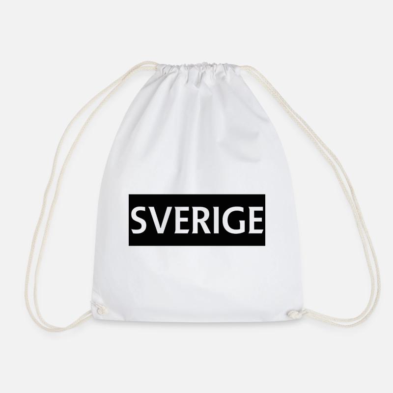 Schweden - Turnbeutel - Weiß