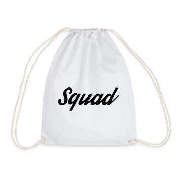 Squad - Drawstring Bag - white - Front