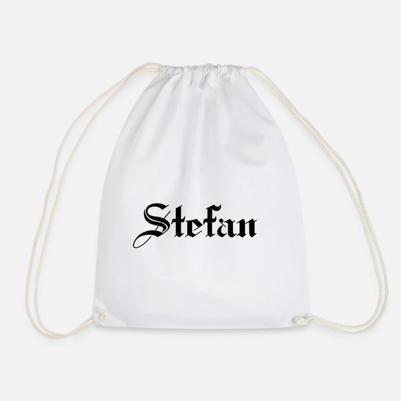 Stefan - Turnbeutel - Weiß