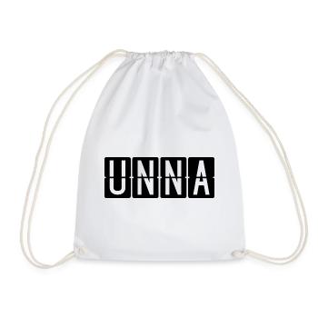 Panneau de l’aéroport d’Unna - Sac de sport léger - blanc - Devant