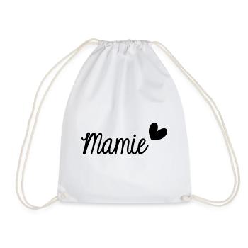 MAMIE - Sac de sport léger - blanc - Devant