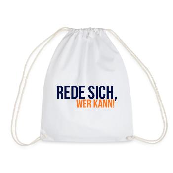 Collection GIUDAN Youth Word 25 Parlez-vous à vous-même qui peut - Sac de sport léger - blanc - Devant