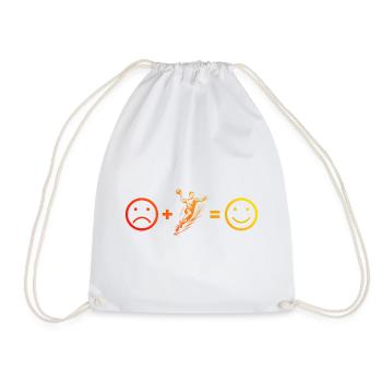 Un design intemporel simple pour handball pour hommes - Sac de sport léger - blanc - Devant