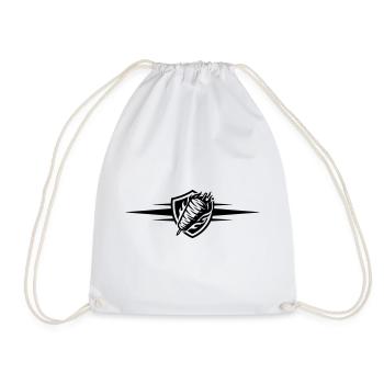 Döner Symbol Dönerskeß - Drawstring Bag - white - Front