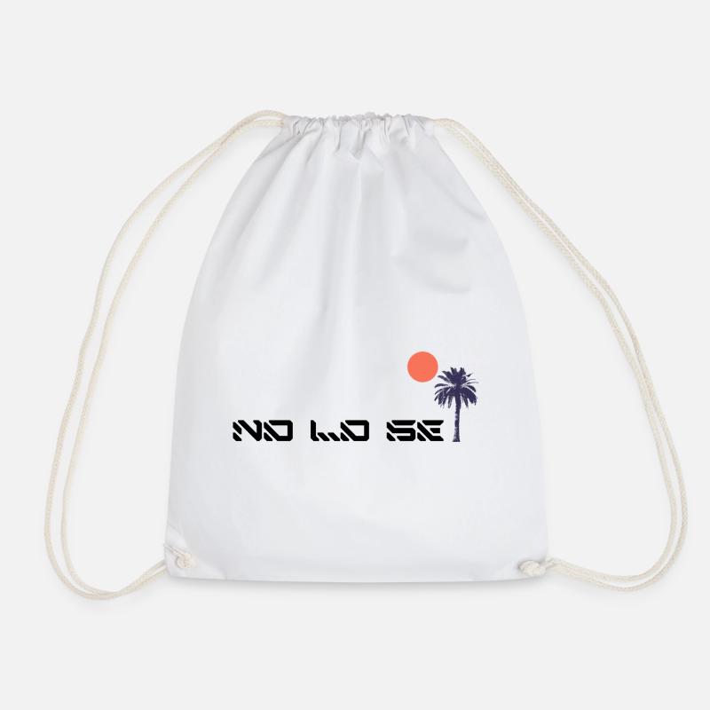 No lo se - Turnbeutel - Weiß