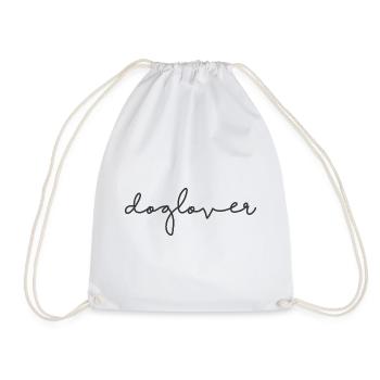 doglover script - Turnbeutel - Weiß - Vorne
