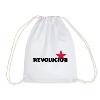 [ Revolucion ] - Turnbeutel - Weiß - Vorne