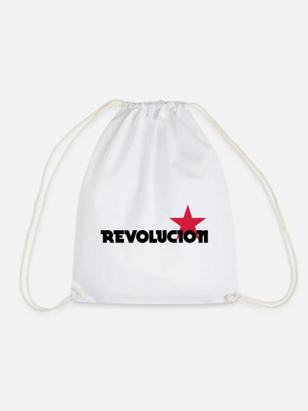 [ Revolucion ] - Turnbeutel - Weiß