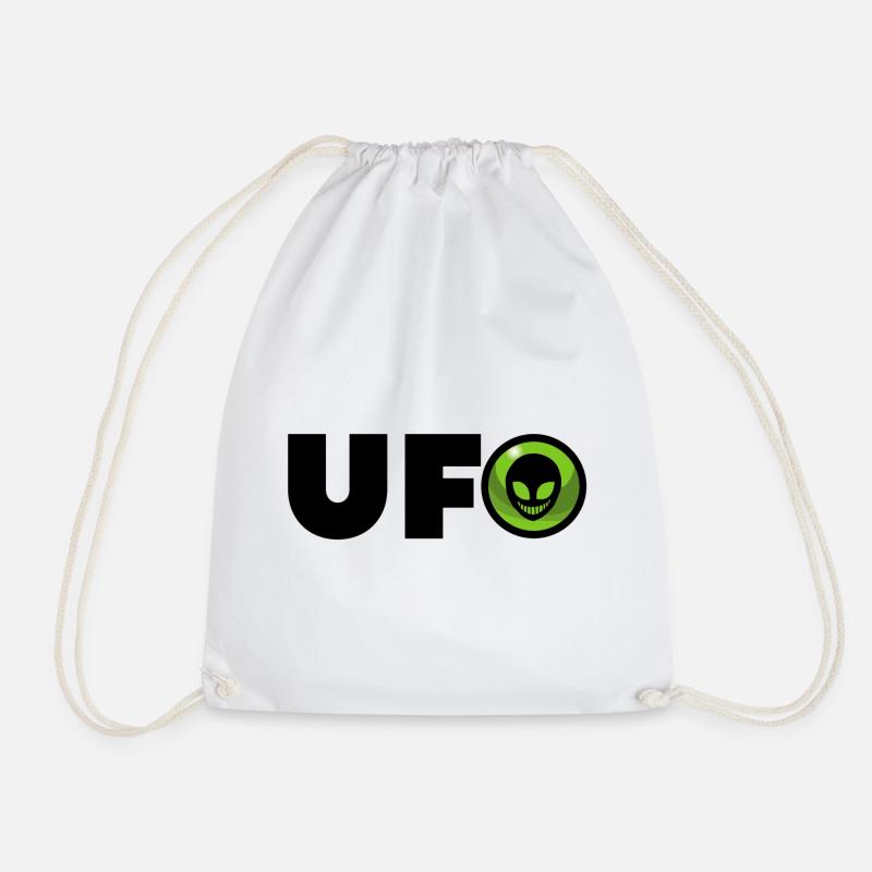 Logo extraterrestre alien - Sac de sport léger - blanc