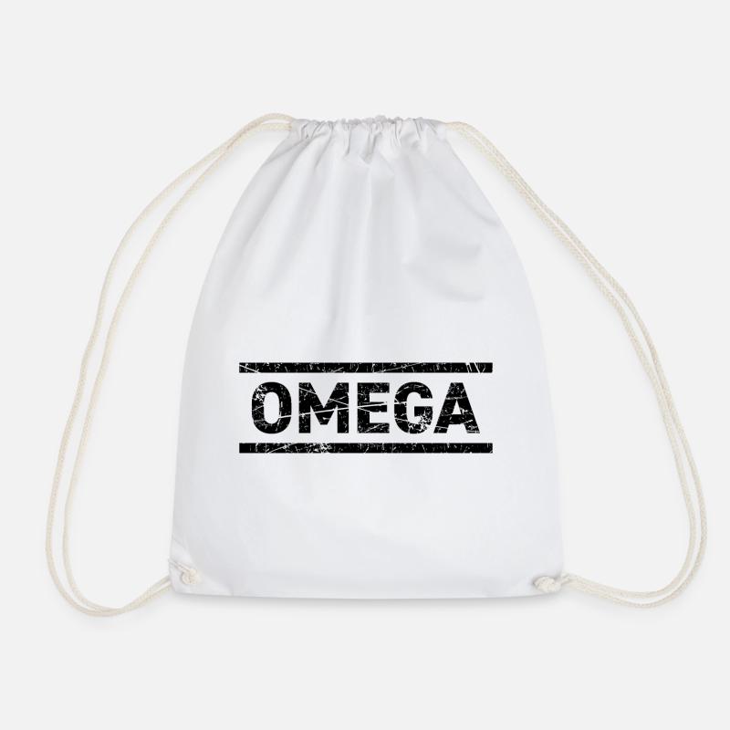Omega - Turnbeutel - Weiß