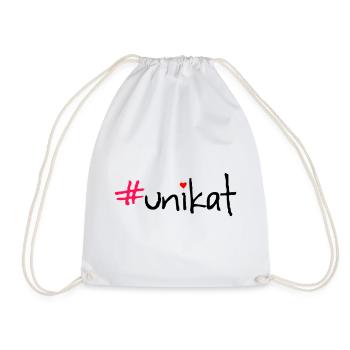 #unikat - Turnbeutel - Weiß - Vorne