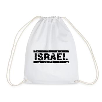 Israel - Turnbeutel - Weiß - Vorne