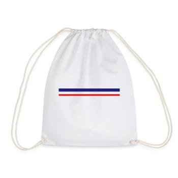 France Sports - Drawstring Bag - white - Front