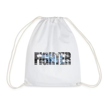 Fighter Su-30SM - Drawstring Bag - white - Front
