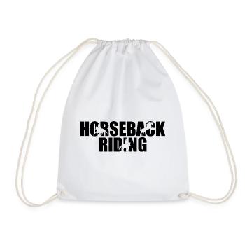 Chevaucher - Sac de sport léger - blanc - Devant