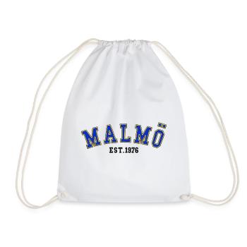 Malmö Est. 1976 - Drawstring Bag - white - Front
