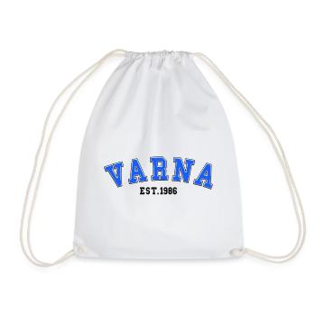 Varna Fondée en 1986 - Sac de sport léger - blanc - Devant