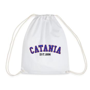 Catania Est. 2006 - Drawstring Bag - white - Front