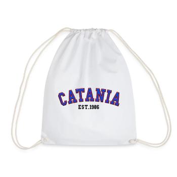 Catania Est. 1986 - Drawstring Bag - white - Front