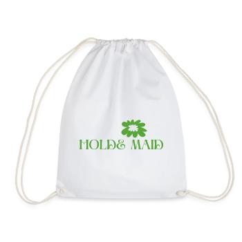 Holde Maid - Vocabulary - Forgotten Words - Drawstring Bag - white - Front