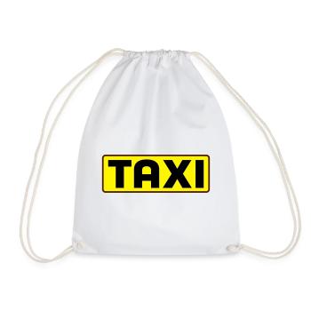taxi - Sac de sport léger - blanc - Devant