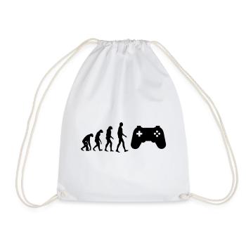 Gamer / Gaming - Sac de sport léger - blanc - Devant