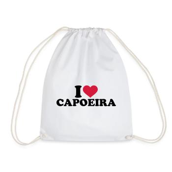 Capoeira - Drawstring Bag - white - Front