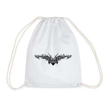 Filigrane tribal, Tatouage. - Sac de sport léger - blanc - Devant