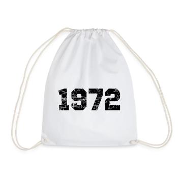 1972 - Drawstring Bag - white - Front
