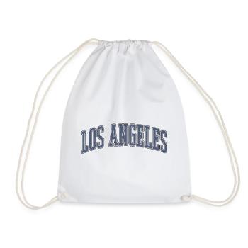 Los Angeles Arc Typography - Turnbeutel - Weiß - Vorne