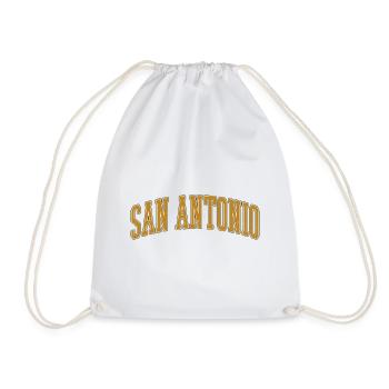 San Antonio Vintage Arc - Turnbeutel - Weiß - Vorne