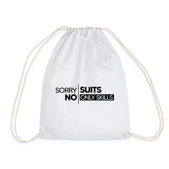 nerd-compétences codeur serveur gamer en ligne nerd-life - Sac de sport léger - blanc - Devant