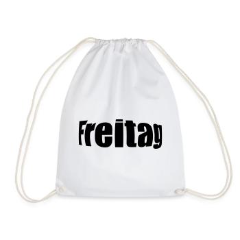 Vendredi - Sac de sport léger - blanc - Devant