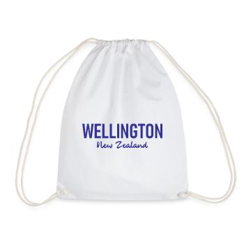 Wellington - Nouvelle-Zélande - Aotearoa - Neuseeland - Sac de sport léger - blanc - Devant