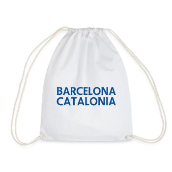 Lyrique Barcelone – Catalogne - Sac de sport léger - blanc - Devant
