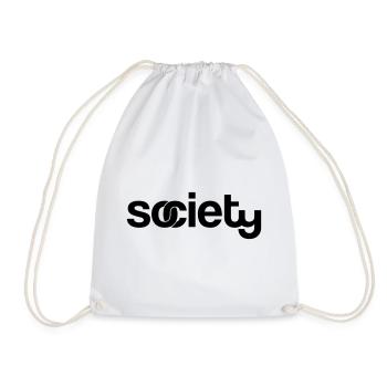 société - Sac de sport léger - blanc - Devant