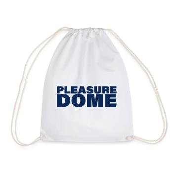 PLEASURE DOME - Turnbeutel - Weiß - Vorne