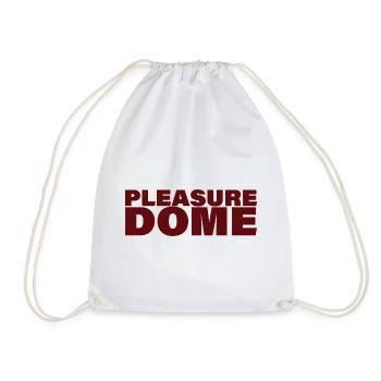PLEASURE DOME - Turnbeutel - Weiß - Vorne