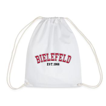 Bielefeld Est. 1966 - Drawstring Bag - white - Front