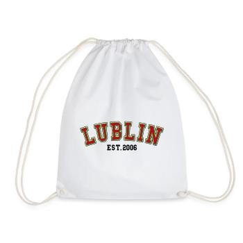 Lublin Est. 2006 - Drawstring Bag - white - Front