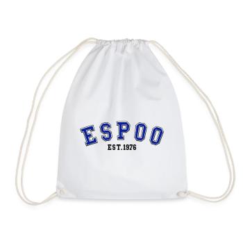 Espoo Est. 1976 - Drawstring Bag - white - Front