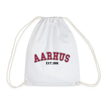 Aarhus Fondée en 1986 - Sac de sport léger - blanc - Devant
